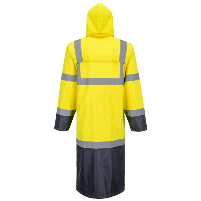Pelerina de ploaie reflectorizanta Portwest H446 Hi-Vis CONTRAST, 100% poliester, 200 gr/mp [2]