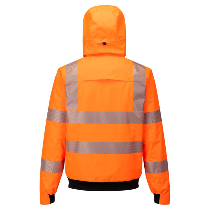 Jacheta impermeabila reflectorizanta Portwest KX3 Hi-Vis SPORT, 100% poliester, 125 gr/mp [2]