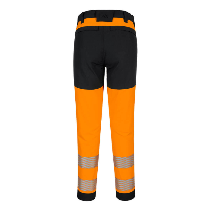 Pantaloni de lucru reflectorizanti Portwest Hi-Vis PW3 STRETCH, 94% poliester, 6% elastan, 300 gr/mp [2]
