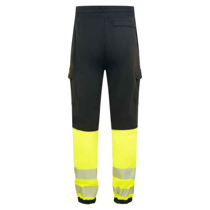 Pantaloni ignifugati cu benzi reflectorizante Portwest FR433 MODAFLAME HVO Clasa 1 FR, 60% modacrilic, 39% bumbac, 1% fibra de carbon, 300 gr/mp [2]