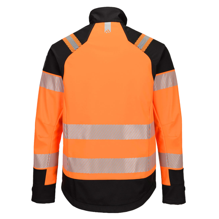 Jacheta softshell reflectorizanta Portwest FR718 MODAFLAME Hi-Vis Multi-Norm FR, 60% modacrilic, 39% bumbac, 1% fibra de carbon, 350 gr/mp [2]
