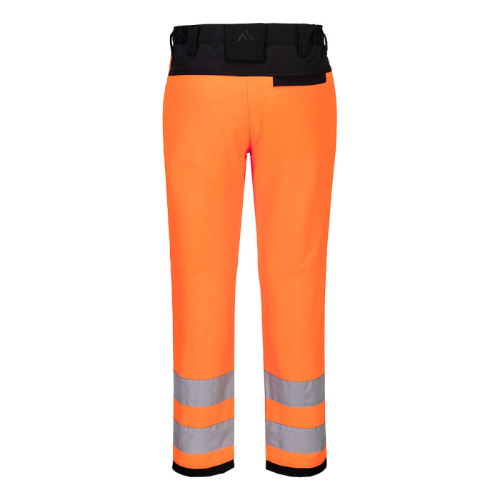 Pantaloni de lucru reflectorizanti Portwest CD857 Hi-Vis LIGHTWEIGHT, 93% poliester reciclat, 7% elastan, 195 gr/mp [2]