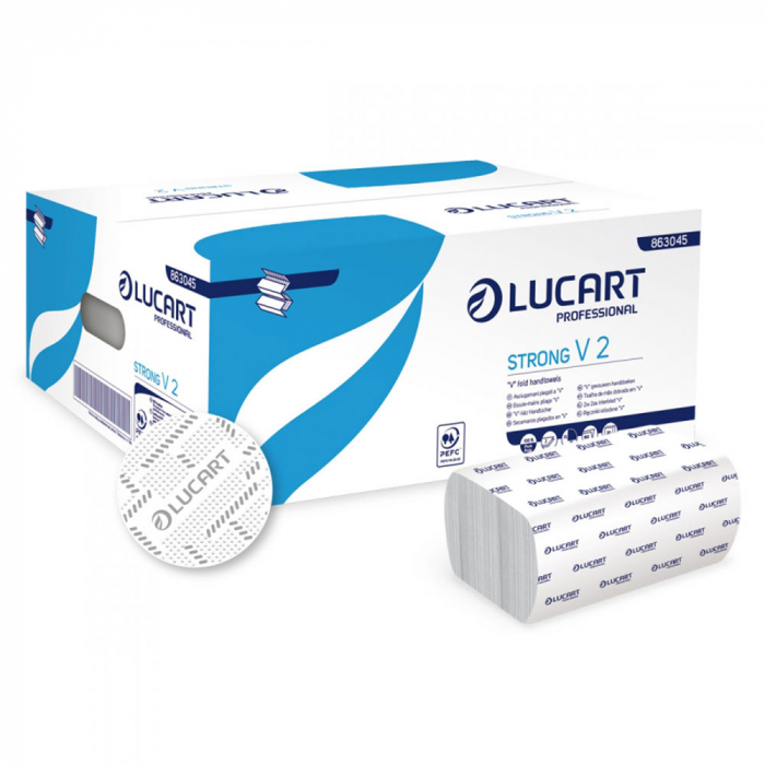 Prosoape din hartie Lucart ECO V2, pliate [1]
