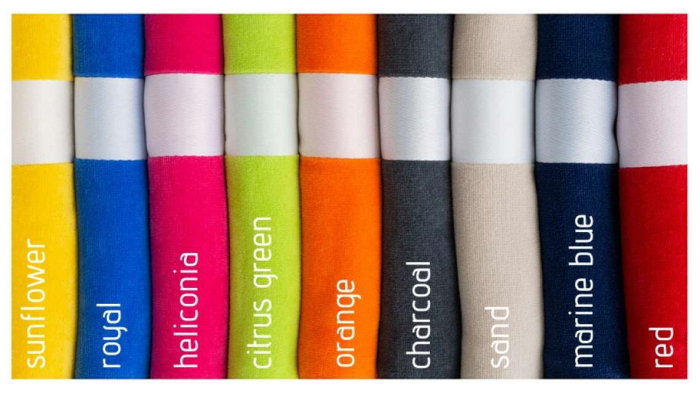 Prosop colorat pentru plaja Olima VELOUR BEACH, 98% bumbac, 2% poliester, 400 g/mp [3]