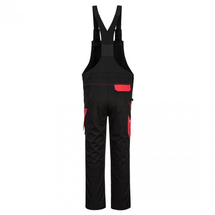 Pantaloni salopeta cu pieptar Portwest PW243 PW2, 65% poliester, 35% bumbac, 245g [3]