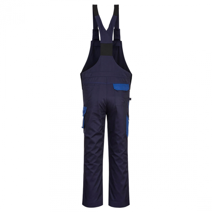 Pantaloni salopeta cu pieptar Portwest PW243 PW2, 65% poliester, 35% bumbac, 245g [3]