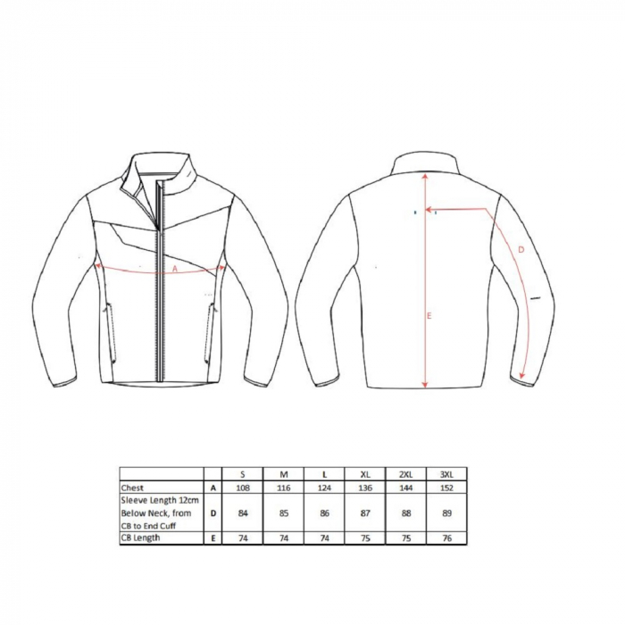 Bluza clasica cu maneca lunga Portwest PW273 PW2, 65% poliester, 35% bumbac, 300g [2]