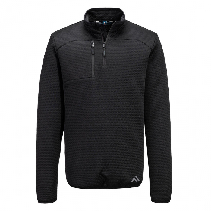 Bluza fleece Portwest KX376 Hi-Vis 1/4, 100% poliester, 290 gr/mp [1]