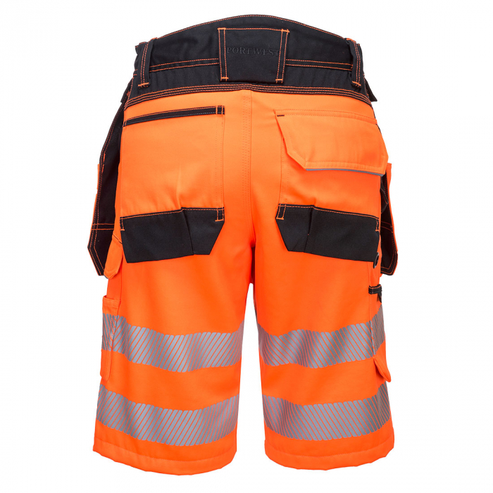 Pantaloni scurti reflectorizanti Portwest PW343 PW3 HOLSTER, 65% poliester, 35% bumbac, 300g [3]