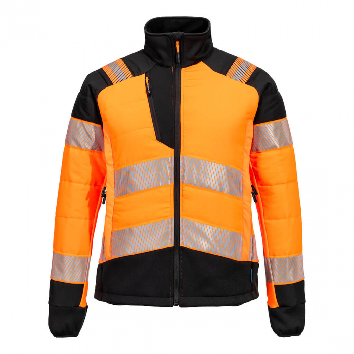 Jacheta reflectorizanta dama Portwest PW3 Hi-Vis HYBRID BAFFLE, 100% poliester, 160 gr/mp [1]