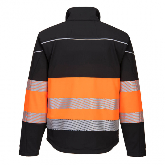 Jacheta softshell reflectorizanta Portwest PW3 PW375, 94% poliester, 4% elastan, 310 gr/mp [2]
