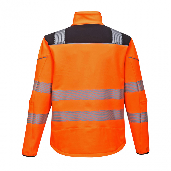 Jacheta softshell reflectorizanta Portwest VISION T402 PW3, 94% poliester, 6% elastan, 310 gr/mp [3]