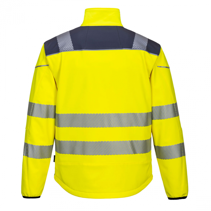 Jacheta softshell reflectorizanta Portwest VISION T402 PW3, 94% poliester, 6% elastan, 310 gr/mp [3]