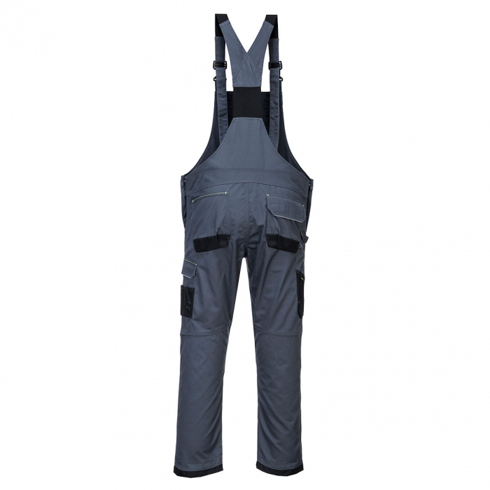 Pantaloni salopeta cu pieptar Portwest PW346 PW3,  65% poliester, 35% bumbac, 300g [3]