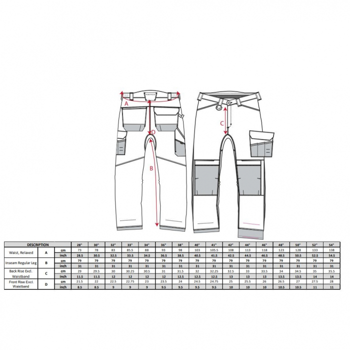 Pantaloni de lucru in talie Portwest STRETCH HOLSTER PW305 PW3, 65% poliester, 33% bumbac, 2% elastan, 245g [2]
