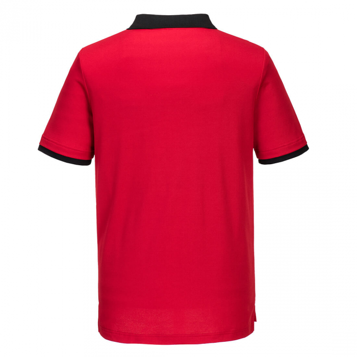 Tricou polo Portwest HiVis S/S PW210 PW3, 55% bumbac, 45% poliester, 144g [3]