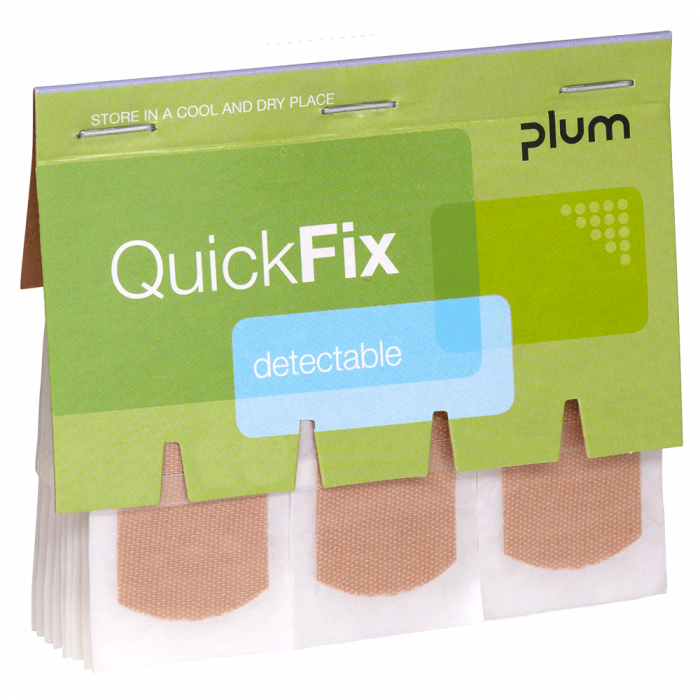 Rezerva plasturi detectabili Plum QUICK FIX, 45 buc, insertie metalica [2]