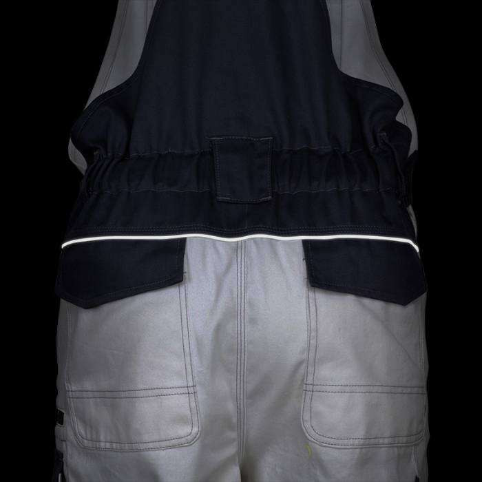 Pantaloni salopeta cu pieptar Rock Safety COMFORT-BP, 100% bumbac, 250 gr/mp [9]