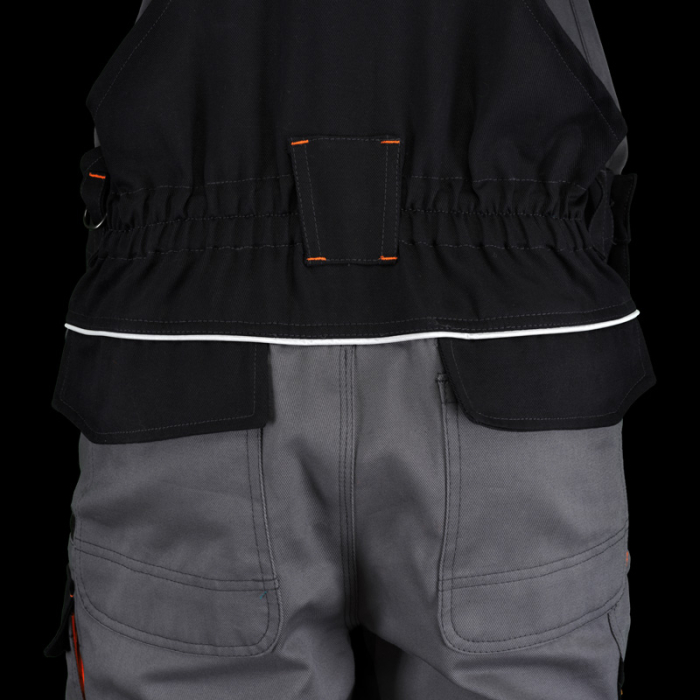 Pantaloni salopeta cu pieptar Rock Safety COMFORT-BP, 100% bumbac, 250 gr/mp [9]