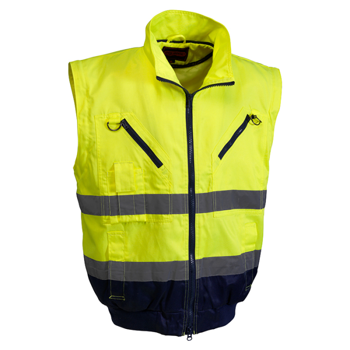 Jacheta de iarna reflectorizanta pilot 3 in 1 Rock Safety DISCOVER,  45% poliester, 55% bumbac, 290 gr/mp [3]