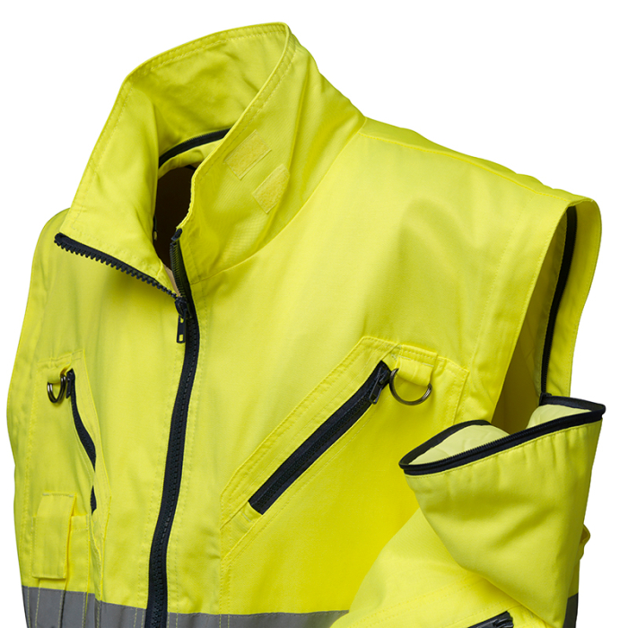 Jacheta de iarna reflectorizanta pilot 3 in 1 Rock Safety DISCOVER,  45% poliester, 55% bumbac, 290 gr/mp [7]