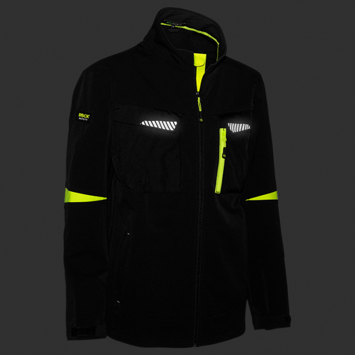 Jacheta de lucru 4 Way Stretch Rock Safety FLEXIMOVE-JT-B, 90% nailon, 10% elastan, 250 gr/mp [11]