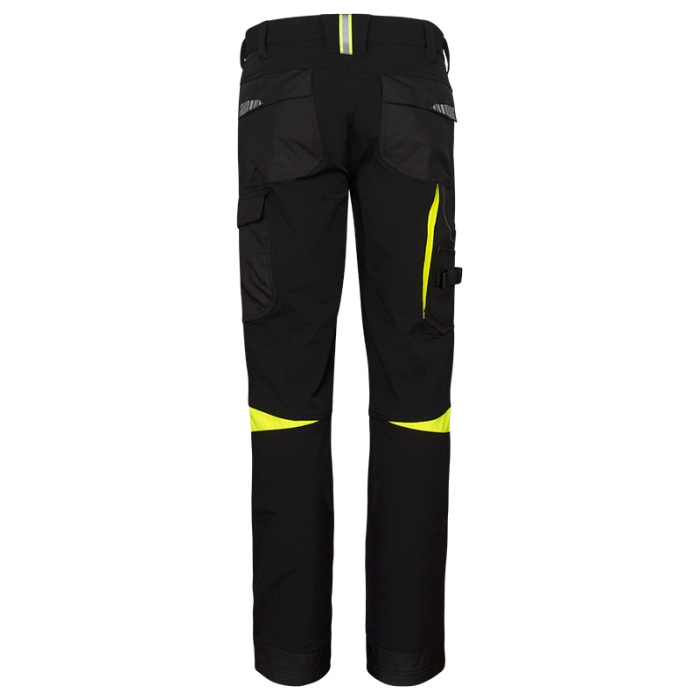 Pantaloni de lucru in talie 4 Way Stretch Rock Safety FLEXIMOVE-TR-B, 90% nailon, 10% elastan, 250 gr/mp [4]