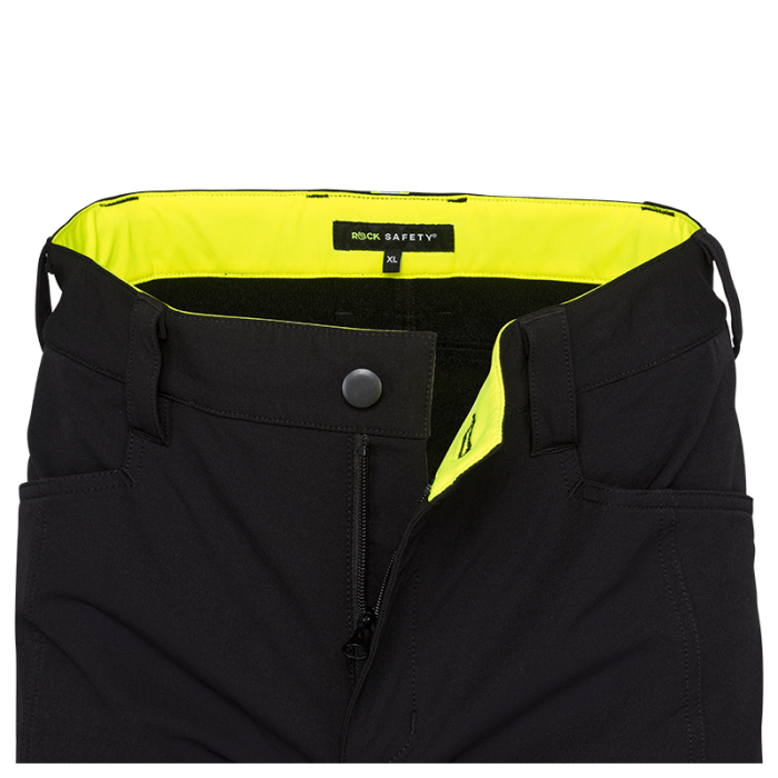 Pantaloni de lucru in talie 4 Way Stretch Rock Safety FLEXIMOVE-TR-B, 90% nailon, 10% elastan, 250 gr/mp [8]