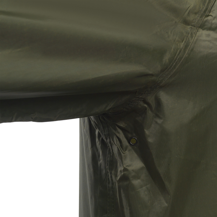 Pelerina de ploaie FLOOD, PVC, cu gluga ascunsa si  ventilatie pe spate, 120cm [4]