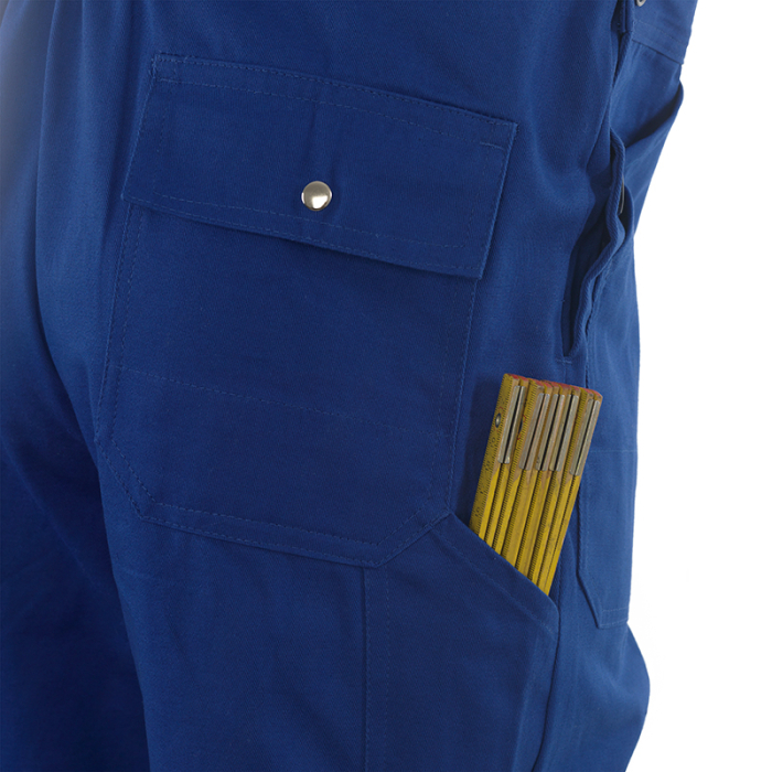 Pantaloni salopeta cu pieptar Rock Safety HAMMER-BP, 100% bumbac, 270 gr/mp [8]