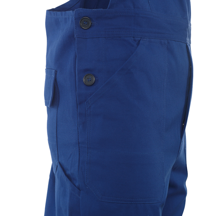 Pantaloni salopeta cu pieptar Rock Safety HAMMER-BP, 100% bumbac, 270 gr/mp [6]