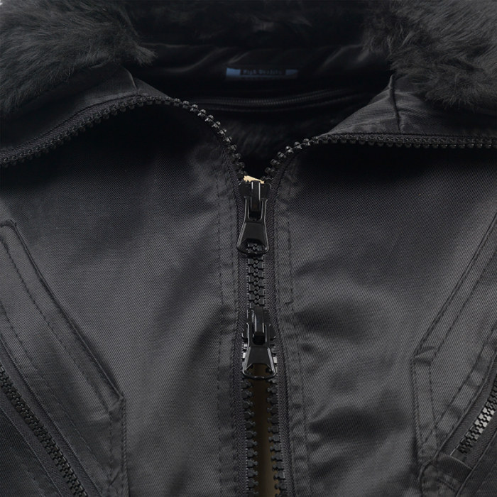 Jacheta vatuita de iarna Rock Safety INUIT, 55% bumbac, 45% PES hidrofug, captuseala detasabila [10]