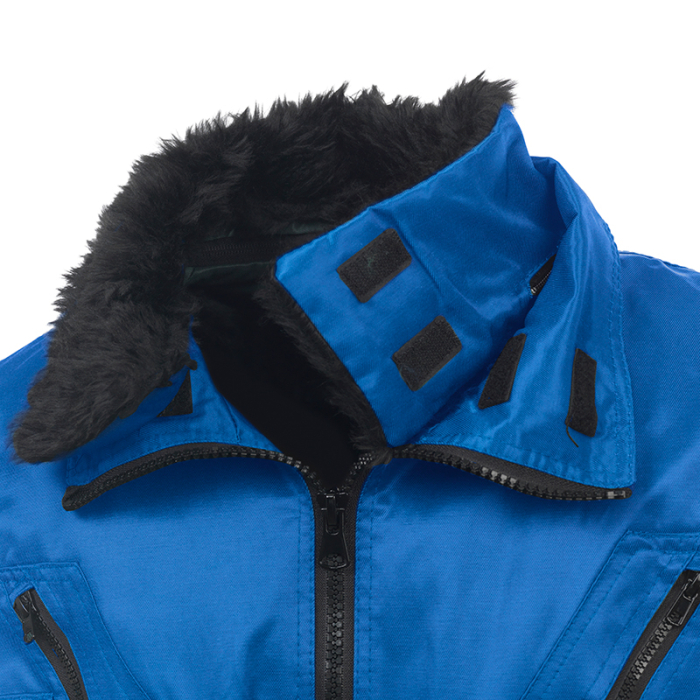 Jacheta vatuita de iarna Rock Safety INUIT, 55% bumbac, 45% PES hidrofug, captuseala detasabila [10]