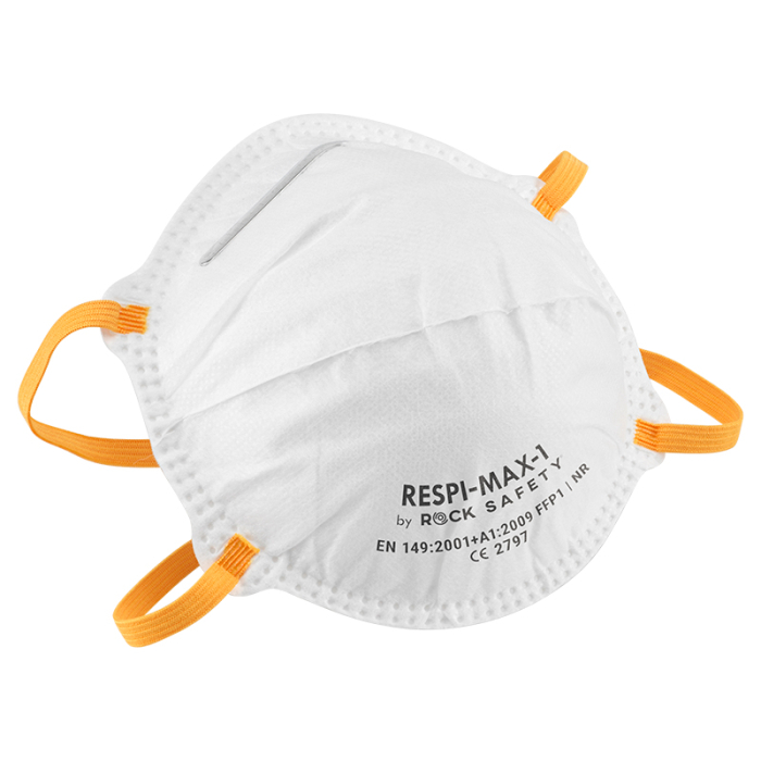 Semimasca de protectie fara supapa FFP1 Rock Safety RESPI-MAX-1 [2]