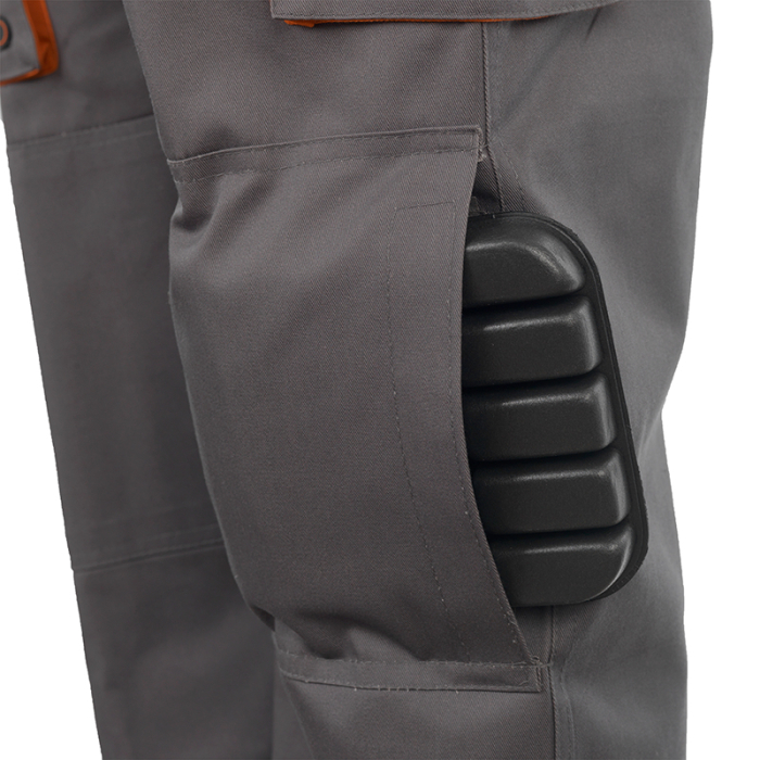 Pantaloni salopeta cu pieptar Rock Safety RMN, 65% poliester, 35% bumbac, 245 gr/mp [6]