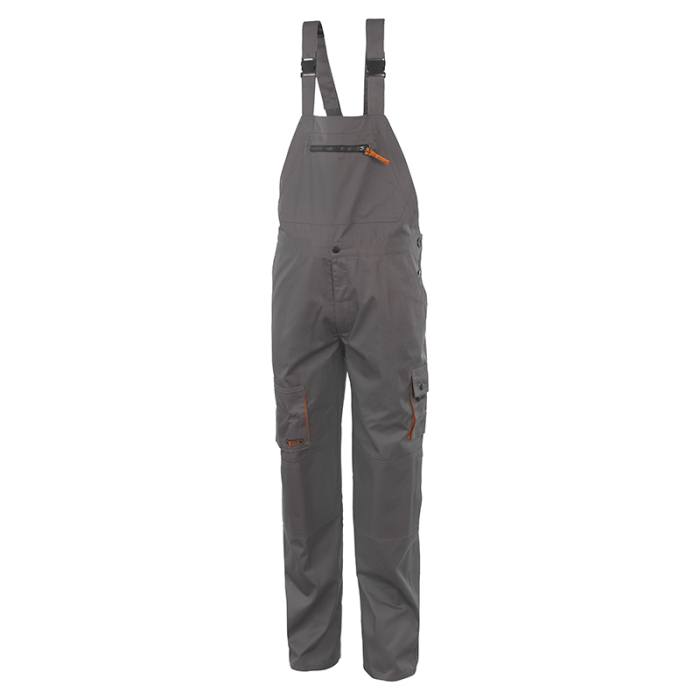 Pantaloni salopeta cu pieptar Rock Safety RMN, 65% poliester, 35% bumbac, 245 gr/mp [3]