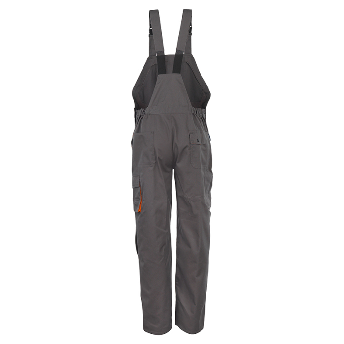 Pantaloni salopeta cu pieptar Rock Safety RMN, 65% poliester, 35% bumbac, 245 gr/mp [4]
