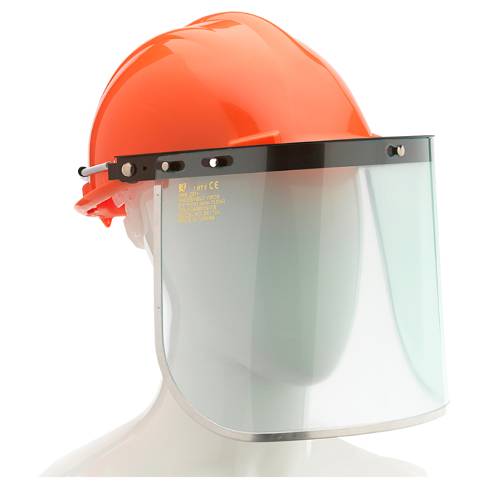 Ecran viziera de protectie Rock Safety SE173A, 20x40cm, transparent, policarbonat [2]