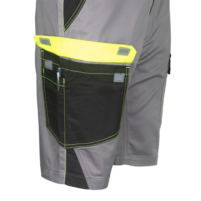 Pantaloni scurti de lucru Rock Safety SHELTER-TR, 65% poliester, 35% bumbac, 250 gr/mp [7]