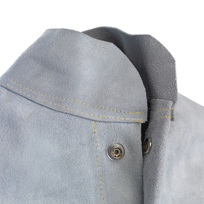 Jacheta protectie sudura Rock Safety SPARKIT-CT, piele spalt de bovina [3]