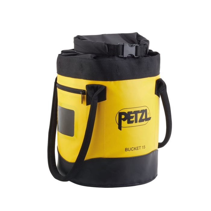 Sac echipamente Petzl BUCKET 15L S001Aa00, compatibil cu lonja GRILLON HOOK si coborator ID'S [1]