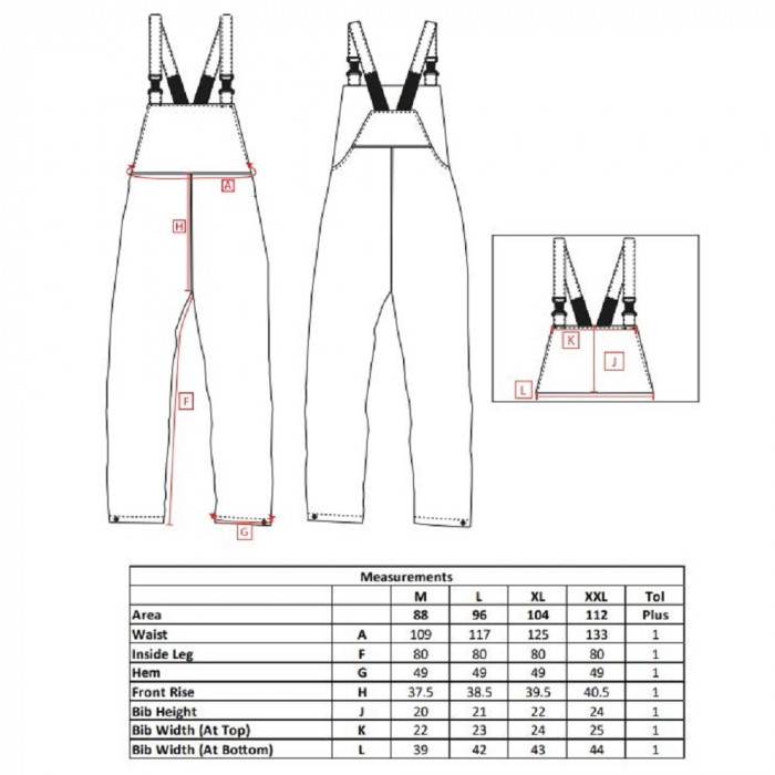 Pantaloni salopeta cu pieptar impermeabili Portwest SEALTEX CLASSIC S453, 100% poliester, 200g [2]