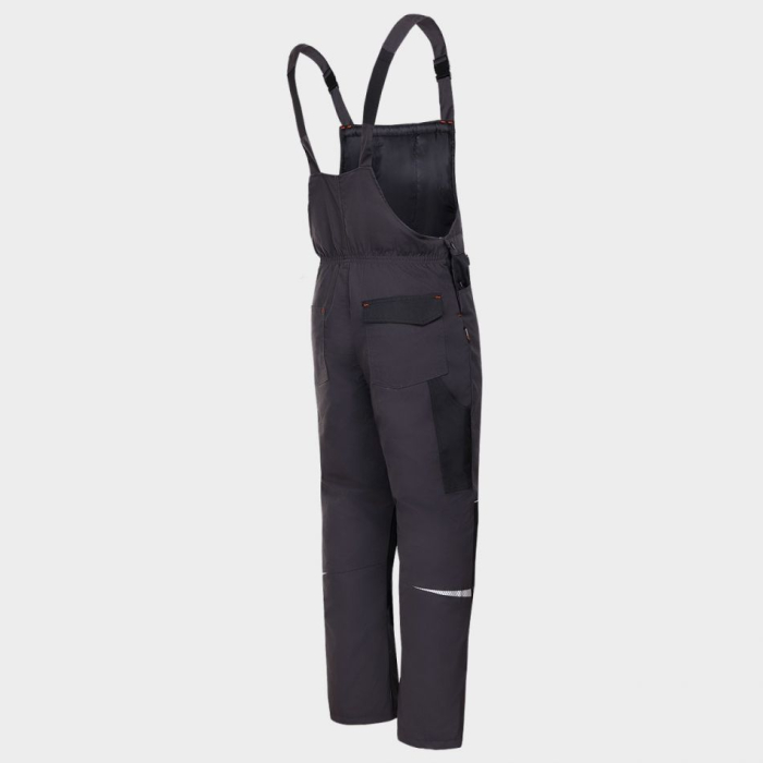 Pantaloni salopeta cu pieptar matlasata de iarna Stenso KASTOR T/C WINTER, tercot 35/65, 270 gr/mp [3]