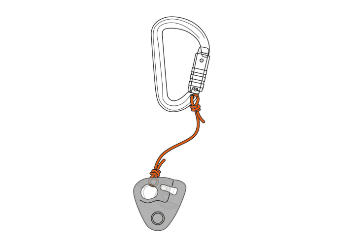 Scripete cu blocare Petzl NANO TRACTION P053Aa01, eficienta 91%, compatibil cu carabinera ROCHA si ATTACHE [4]