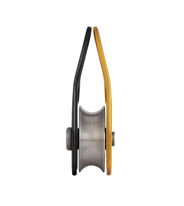 Scripete cu rulment Petzl MINDER S P060AA00, eficienta 91%, 71g, compatibil cu carabiniera COOK si AmD [3]
