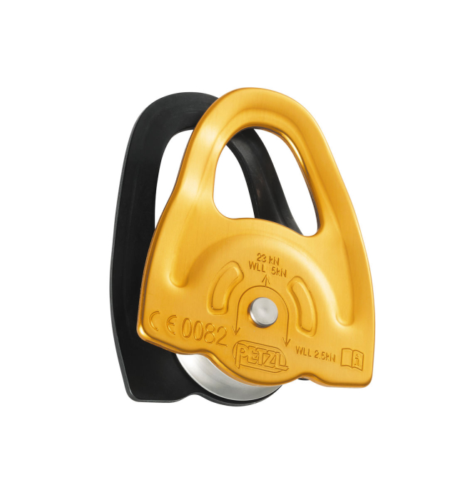 Scripete cu rulment Petzl MINI P59A, eficienta 91%, compatibil cu carabiniera ROCHA si OK [1]