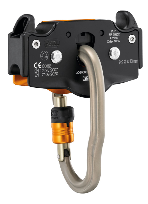 Scripete dublu cu rulment Petzl TRAC GUIDE P024Ab00, viteza maxima 25m/s, destinat pentru parcurile de aventura [2]