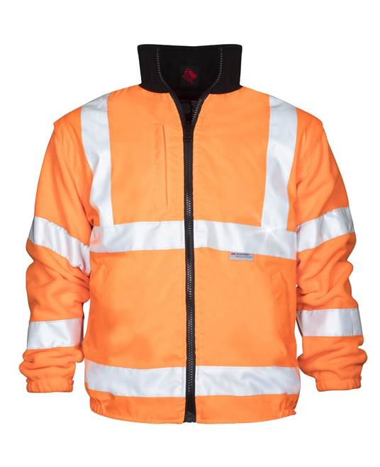 Scurta reflectorizanta, impermeabila de iarna Ardon HI WAY 4IN1, 100% poliester Oxford 300D, cu maneci detasabile [2]