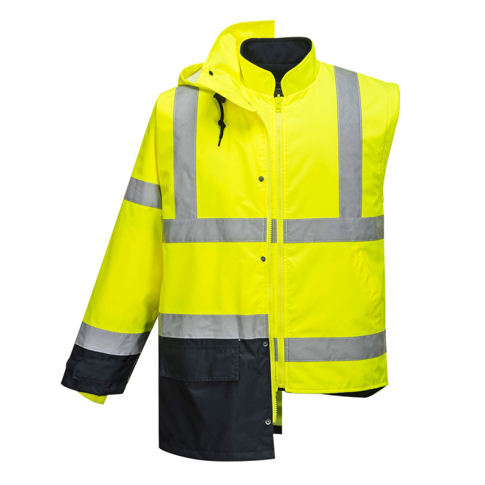 Scurta de iarna reflectorizanta Portwest EXECUTIVE 5IN1 S768, 100% poliester, 190 gr/mp [4]