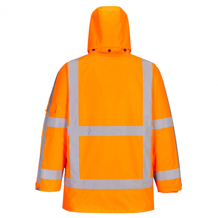 Scurta reflectorizanta vatuita de iarna 3IN1 Portwest R461, 100% poliester, 300D Oxford [2]